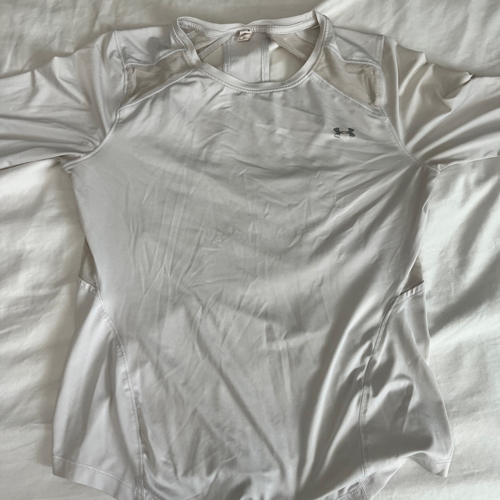 Under Armour Light Gray Performance Top